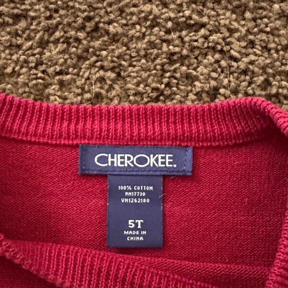 Cherokee Maroon Football Sweater - Picture 2 of 4